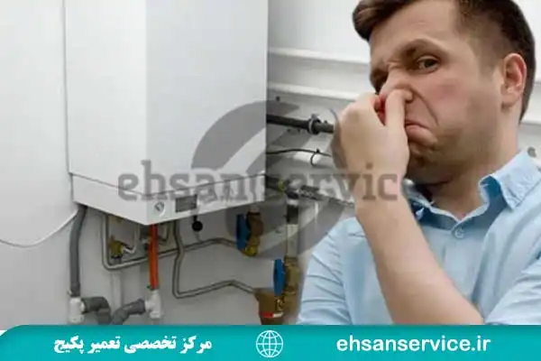 بررسی کامل علت بوی سوختگی پکیج