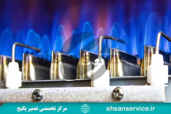 رفع خرابی عدم تشکیل شعله در پکیج